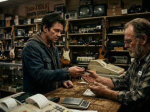Pawnshop - pawning jewelry - gold